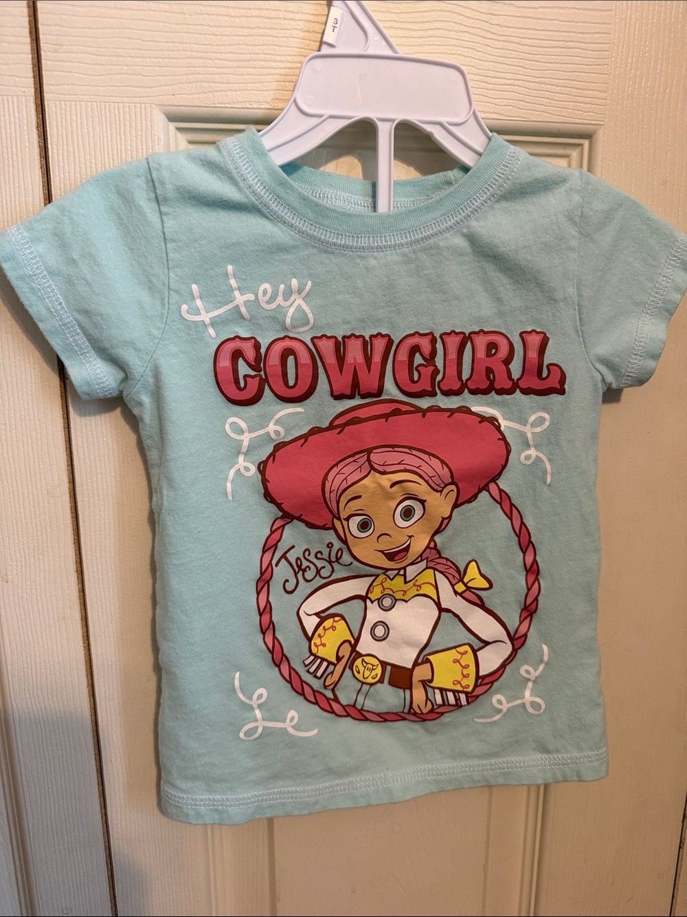 Carter's Light Blue 'Hey Cowgirl' Jessie Graphic Tee